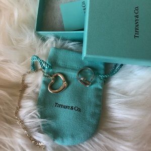 Tiffany & co Heart collection Bundle Necklace and ring